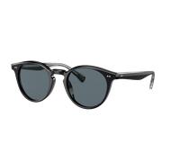 Oliver Peoples Unisex Sunglass OV5459SU Romare Sun - Color del Marco: Negro, Color de la Lente: Polar Azul