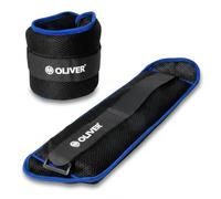 Oliver PRIME Pesas Tobilleras y Muñequeras con Peso para Entrenamiento Fitness Lastres Ajustables Gel Silicona Correr Pilates Rehabilitación Par