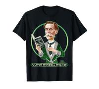 Oliver Wendell Holmes Poeta Médico Clásico Arte Americano Camiseta