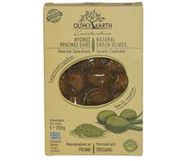 Olive's Earth Aceitunas Verdes Griegas Marinadas con Orégano,4x200g