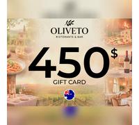 Oliveto Ristorante & Bar Gift Card 450 AUD Key - AUSTRALIA
