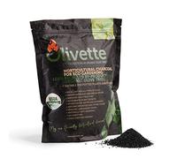 Olivette Carbón Vegetal Activado para horticultura para Plantas, absorbentes de Humedad para horticultura de terrario, Suministros para terrario, Certificado orgánico USDA 1 Bolsa