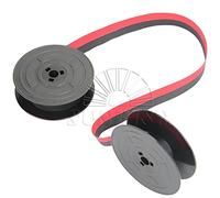 Olivetti - Cinta de repuesto para máquina de escribir en tela, color negro y rojo para máquina de escribir, olivetti de cinta 21, letra 35, letra 32 (1)