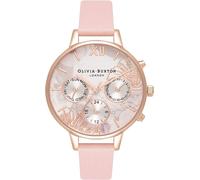 Olivia burton reloj analógico de cuarzo multifunción para mujer con
