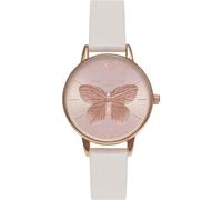 Olivia burton reloj analógico de cuarzo para mujer colección 3d butt