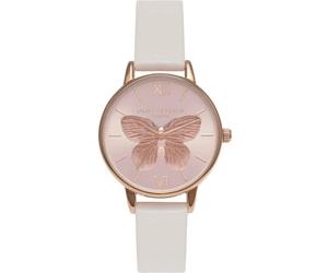 Olivia burton reloj analógico de cuarzo para mujer colección 3d butt