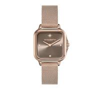 Olivia Burton Reloj Analógico de Cuarzo para Mujer Colección Grosvenor Collection con Correa en Acero Inoxidable