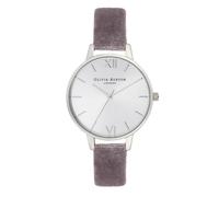Olivia burton reloj analógico de cuarzo para mujer con correa de terc