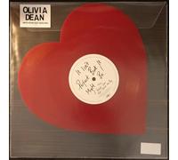 Olivia Dean - Olivia Dean It Isn’t Perfect But It Might Be! Red Heart Shpae Single Vinyl