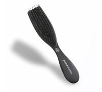 Olivia Garden Essential Style Blend - Negro - Cepillo desenredante resistente a productos químicos para cabello mojado, tintes y tratamientos - Para uso en salón y en casa