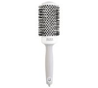 Olivia Garden Expert Blowout Shine blanco y gris Ø 45 mm