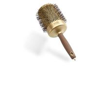 Olivia Garden Expert Blowout Shine Crimped Bristles oro y marrón Ø 80 mm