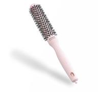 Olivia Garden Expert Blowout Speed - Rosa pastel - 25 - Cepillo redondo de cerámica con cuerpo extra largo para secados un 25% más rápidos