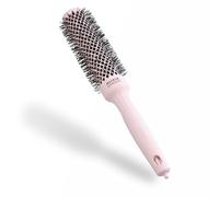 Olivia Garden Expert Blowout Speed - Rosa pastel - 35 - Cepillo redondo de cerámica con cuerpo extra largo para secados un 25% más rápidos