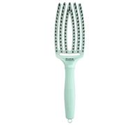 Olivia Garden FingerBrush Combo Medium Arctic Lights Teal | Cepillo de Pelo Edición Limitada Color Verde | Care Ionic Boar & Nylon