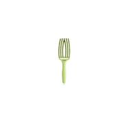 Olivia Garden FingerBrush Combo Medium Dolce Vita Green Pistachio | Cepillo de Pelo Edición Limitada Color Verde | Care Ionic Boar & Nylon