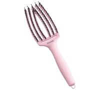 Olivia Garden FingerBrush Combo Medium ThinkPink 2025 Jaipur Rose | Cepillo de Pelo Edición Limitada | Care Ionic Boar & Nylon
