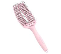 Olivia Garden FingerBrush Double Bristles Pastel Pink | Cepillo con Púas en Doble V Medium | Edición Color Rosa