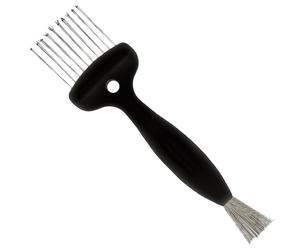 Olivia Garden Limpiador de cepillos Negro