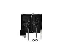 Olivia Garden Silkcut Mate Black Set Izquierda Hs 5,75 Pulgadas Y Effi 6,0