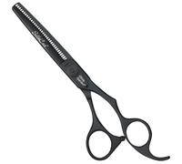 Olivia Garden SilkCut Matt Black Modellierschere 6"