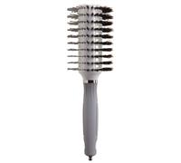 Olivia Garden Turbo Ventil Twin y 100% Jabal Cepillo para el cabello Ciovl-Twinlg (gemelo grande)