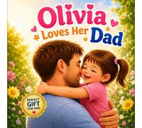Olivia Loves Her Dad: A Personalized Picture Book: Special Moments with Dad: Father and Daughter Gift Book | Keepsake Story for Olivia and Dad (Three Hearts Personalized Baby Books (Olivia))