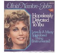 Olivia Newton John - Hopelessly Devoted To You/Love Is a Many Splendored Thing (Instr.)(7" Vinyl Single)(1978)(RSO 2090 309)
