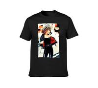 Olivia Newton-John Poster Unisex T-Shirt Printed tee Graphic Top Men Black Shirt 3XL