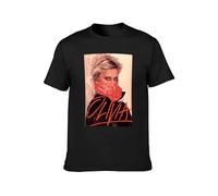 Olivia Newton John Poster Unisex T-Shirt Printed tee Graphic Top Men Black Shirt XXL