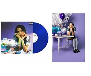 Olivia Rodrigo - Sour - Exclusiva edición limitada de vinilo transparente de color azul LP y póster raro
