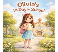 Olivia’s 1st Day in School: A Gentle Interactive Story and Coloring Book About Bravery and New Beginnings