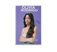 Olivia Sour Music Rodrigo Cover Póster para Habitaciones, Lienzo Estético Arte de Pared Decoración de Dormitorio Póster 30 x 45 cm