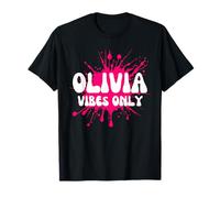 Olivia Vibes Only Camiseta