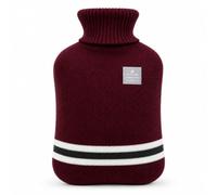 OliviaLiving Botella de agua caliente con funda clásica a rayas, bolsa de agua caliente de 2 litros para calambres menstruales, alivio del dolor de cuello y hombros, terapias de calor y frío