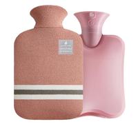 OliviaLiving - Juego de calentador de bolsas de agua caliente para calentar y recongelable con rayas clásicas para aliviar el dolor, terapia de frío caliente, capacidad: 2000 ml