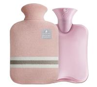 OliviaLiving - Juego de calentador de bolsas de agua caliente para calentar y recongelable con rayas clásicas para aliviar el dolor, terapia de frío caliente, capacidad: 2000 ml