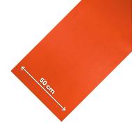 Olivo.Shop Alfombra Pasillo Cocina de Vinilo en Rollo, Alfombra Multiuso Lavable, Antideslizante y Recortable a Medida para Cocina, Baño, Lavadero, Ancho 50 cm, Rollo Multi Naranja (50x200 cm)