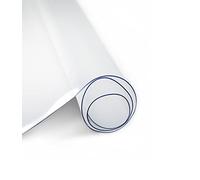 OLIVO.shop | GHOST - Alfombra protectora de PVC transparente, tectake para suelo, sillas, ordenador, mesa 90 x 120 cm