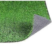 OLIVO.Shop - Hierba sintética, rollo de hierba artificial, sintético para exterior, césped sintético, jardín, terraza, piscina, 7 mm drenaje grass green (2 x 25 mt)