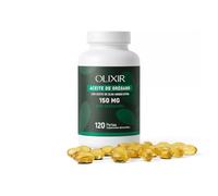 Olixir Aceite de Orégano 150mg Alta Potencia Origanum Vulgare 10:1-50% Carvacrol y Aceite de Oliva Virgen Extra - Defensas, Salud Digestiva, Antiinflamatorio, Antibacteriano Natural - 120 Perlas