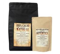 Olixir - Especias de calidad, sin aditivos, sin azúcar, apto para dietas keto, paleo, veganas, calidad artesana (1 kilo + 250 gramos, Cacao puro + Canela)