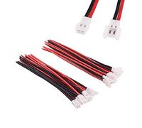 OliYin 10 pares de 1S 2 pines Molex 51005 51006 2.0 mm de paso Chage Cable macho y hembra conector de enchufe para 1S Lipo batería Drone Syma