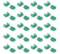OliYin 20 Pairs MPX Multiplex Connectors 6 Pin MPX Plug Male and Female for RC LiPo Battery ESC Motor
