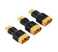 OliYin Adaptador de enchufe XT60 macho a hembra XT30 adaptador de enchufe convertidor compacto adaptador inalámbrico para dron Turnigy FPV (paquete de 3)