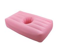 OLKKEFT Cama de recuperación postoperatoria de 72 pulgadas con agujero, cama inflable plegable de PVC, cama inflable BBL de PVC con bomba de aire eléctrica o puntas de playa, junto a la piscina