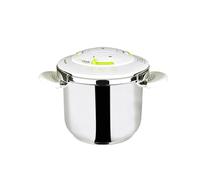 Olla a presion 22 cm 6,5 L LIFECOOK acero inoxidable