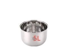 Olla A Presión 2L 3l4L 5L 6L Olla Interior Forro De Arroz 304 Utensilios De Cocina Antiadherentes De Acero Inoxidable Accesorios De Cocina Utensilios(23.7 * 14.5)