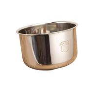 Olla A Presión De 6L, Olla Interior De Acero Inoxidable Con Revestimiento For Arroz, Utensilios De Cocina Antiadherentes De Minuto, For Accesorios De Cocina Y Utensilios(6L-161-162mm)