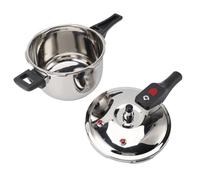 Olla a presión de acero inoxidable 304 de 4 l y 20 cm, rápida y de bajo consumo.